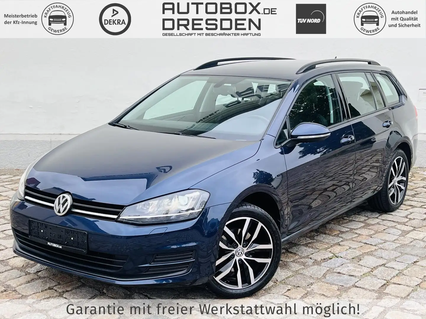Volkswagen Golf Variant +AHK+BT+NAVI+SHZ+STHZ+XENON+ Blau - 1