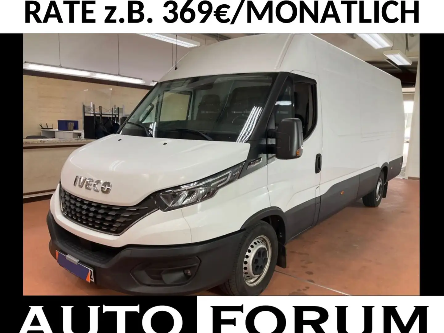Iveco Daily 3.0D V6 L4H2 4100 AUTOMAT CAM ACC AHK 3,5t Белый - 1