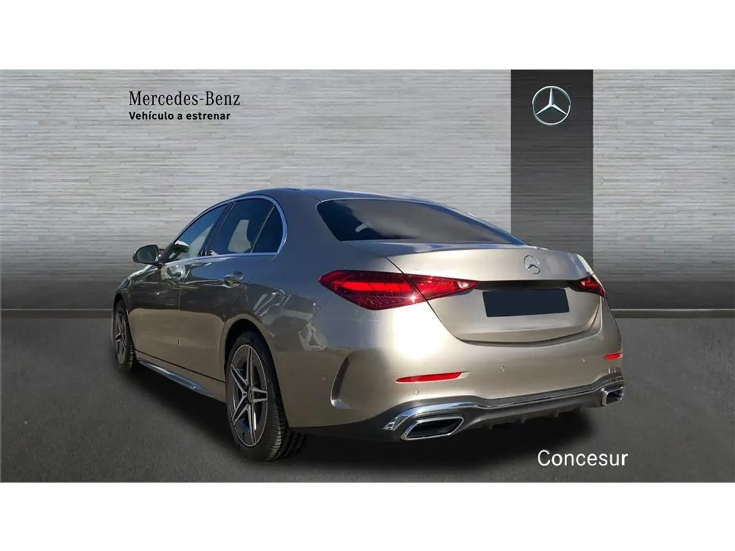 Mercedes-Benz C 200 d Berlina Plateado - 2