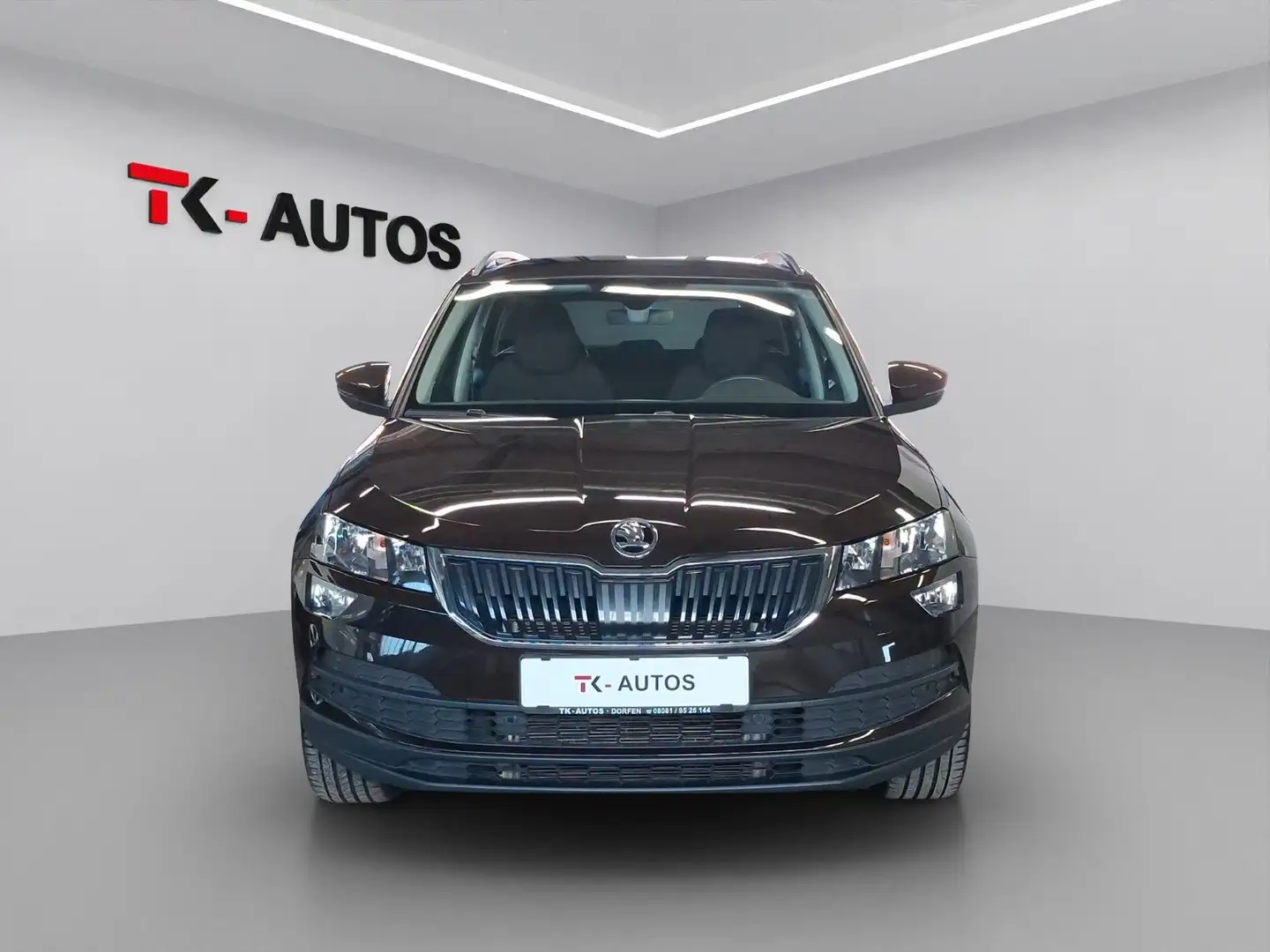 Skoda Karoq 2.0 TDI 4x4,1.Hand,Navi,ACC,AHK,Std-Heiz. Braun - 2