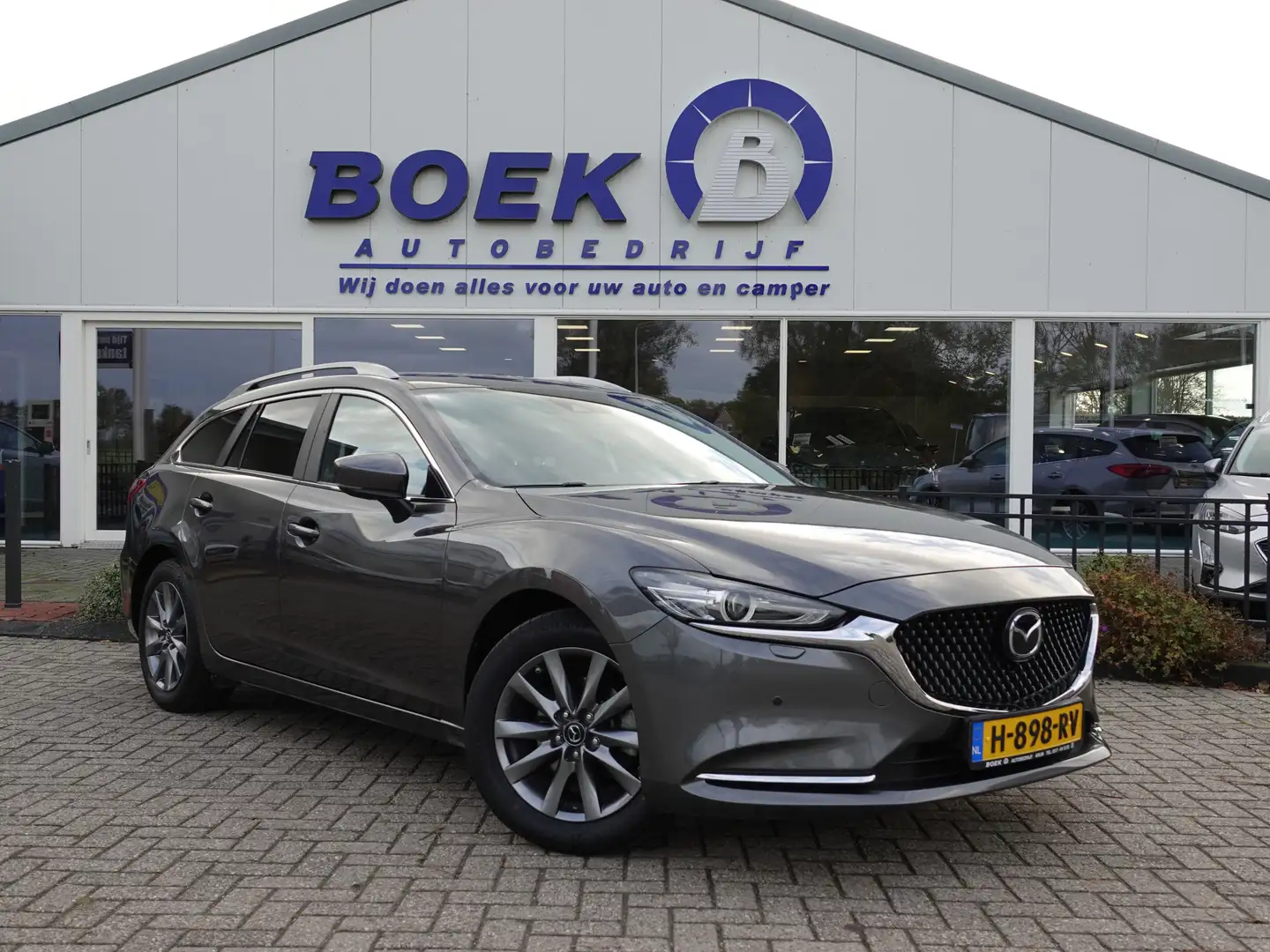 Mazda 6 Sportbreak 2.0 SkyActiv-G 165PK Comfort AUTOM. | H Gris - 1