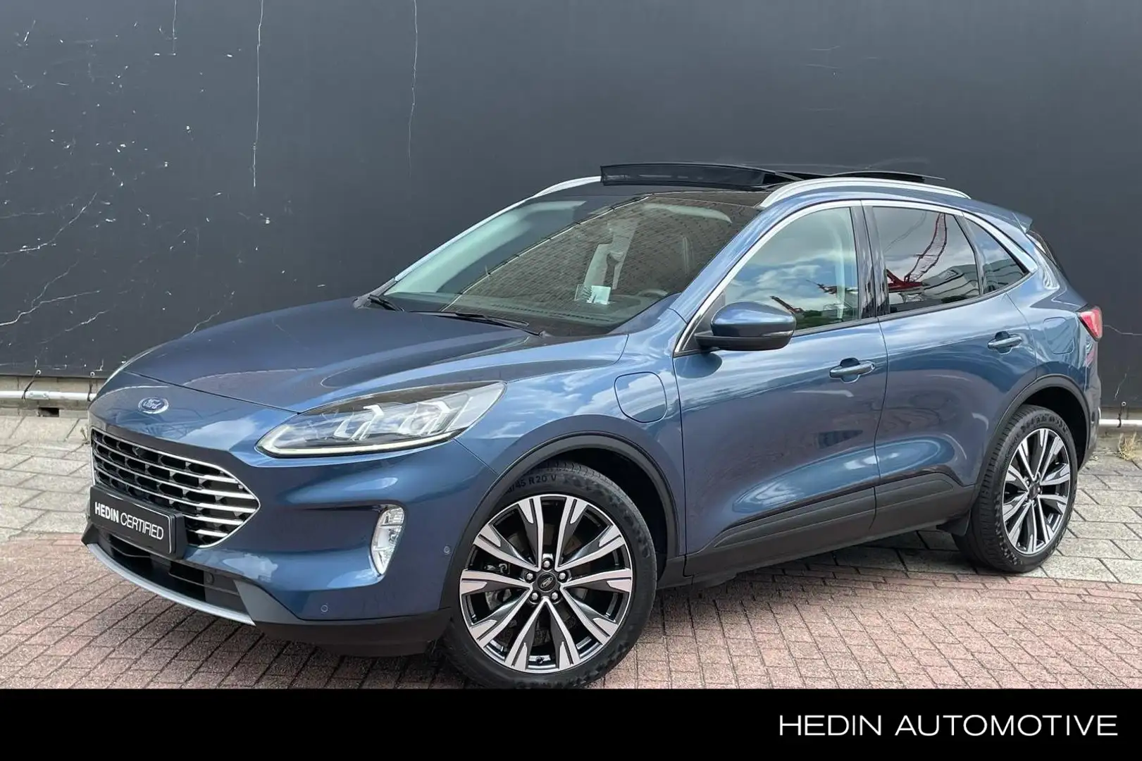 Ford Kuga 2.5 PHEV Titanium X | Trekhaak Elektrisch Uitklapb Blauw - 1