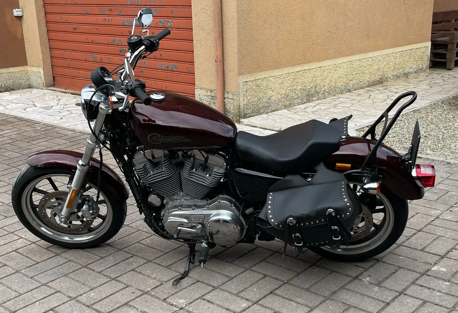 Harley-Davidson Sportster XL 883 Superlow Rosso - 2