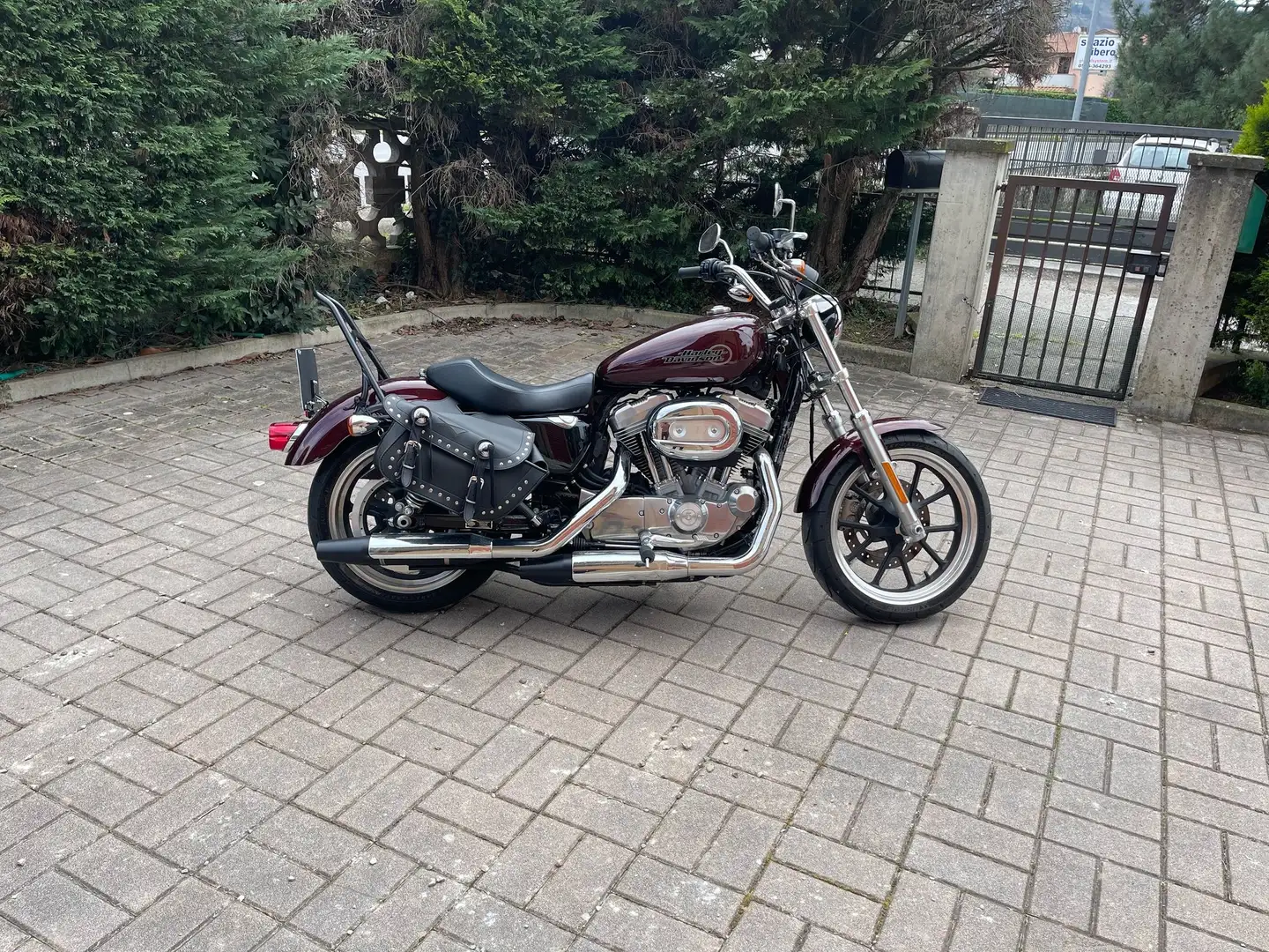 Harley-Davidson Sportster XL 883 Superlow Rosso - 1