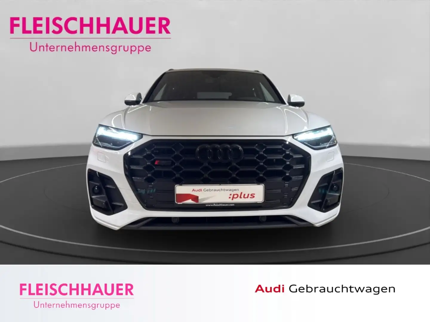 Audi SQ5 V6 3.0 TDI quattro MATRIX+PANO+ACC+AHK+ACC+LUFTFED Blanco - 2