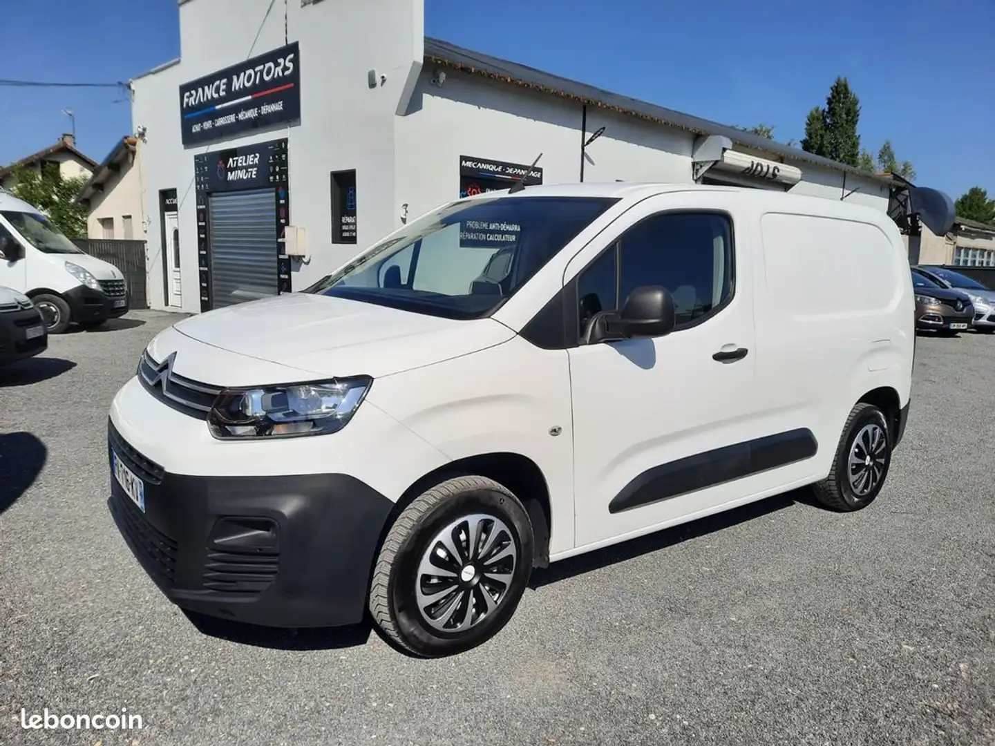 Citroen Berlingo Citroën FOURGON Club M 98750KMS TRES BON ETAT KIT  Blanc - 1