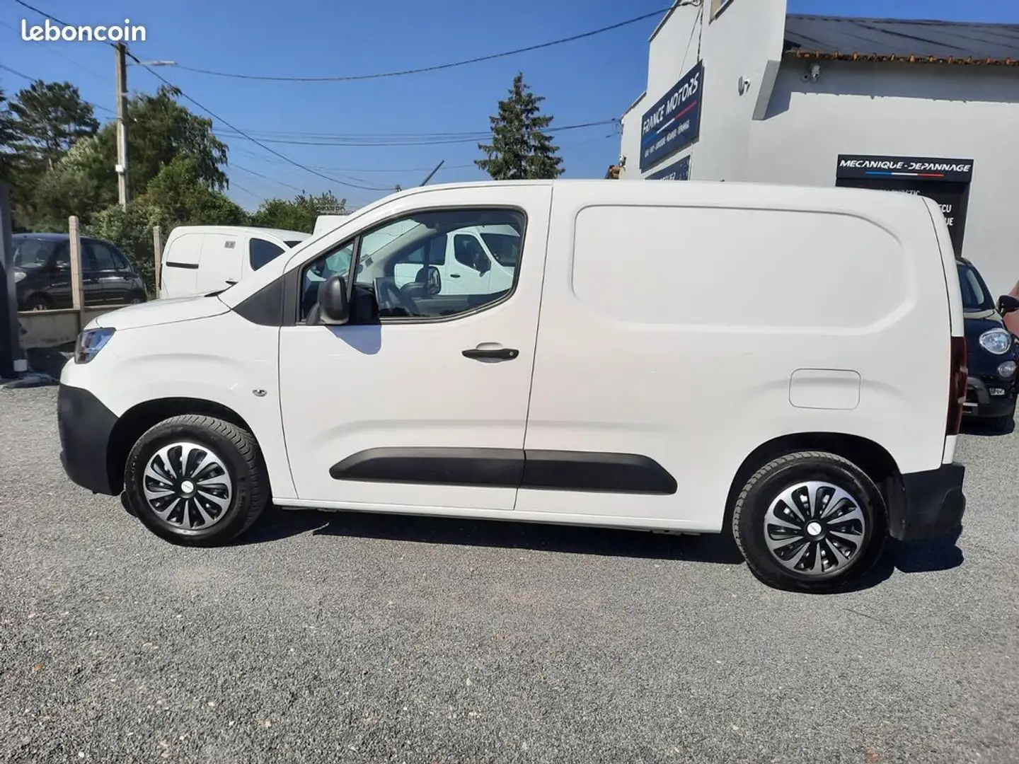 Citroen Berlingo Citroën FOURGON Club M 98750KMS TRES BON ETAT KIT  Blanc - 2