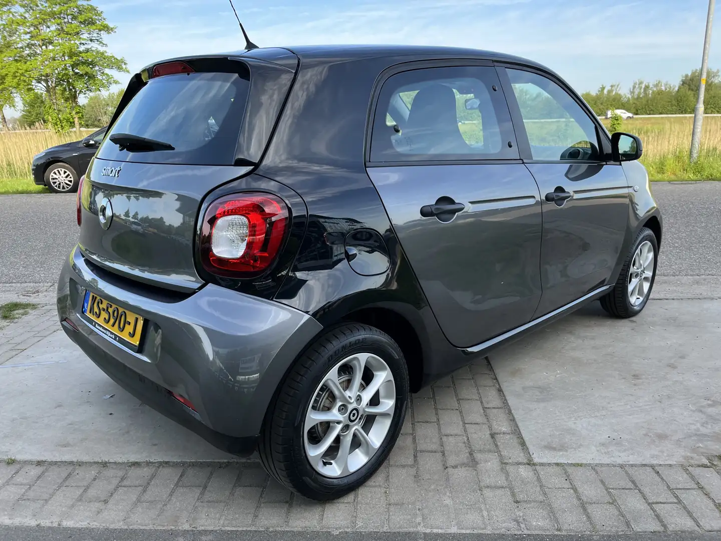 smart forFour 1.0 Pure / 2e eigenaar / Airco / Bluetooth / Cruis Grey - 2