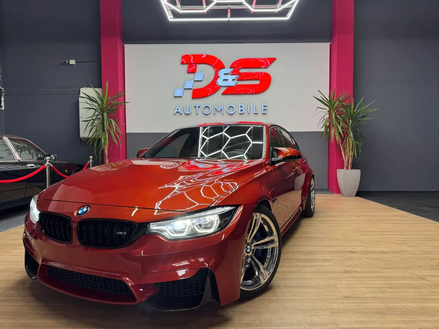 BMW M3 F80 Competition/Drivelogic/H&K/HuD/LED/ Naranja - 2
