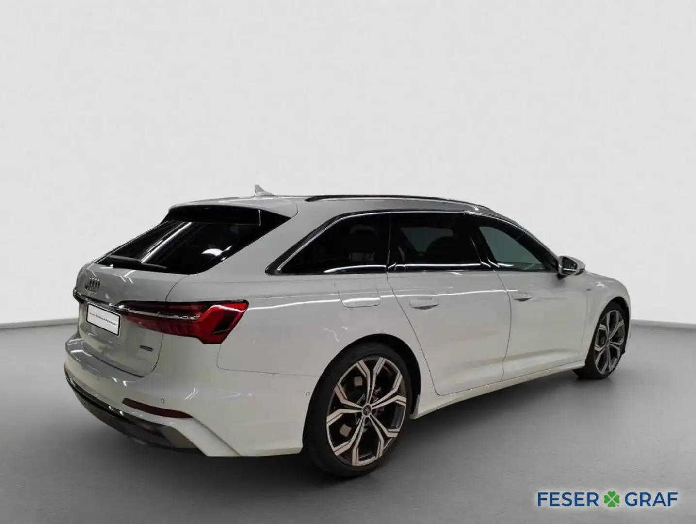Audi A6 Avant 45 TFSI qu - S line - B&O - PANO - AHK - Weiß - 2