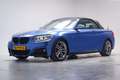 BMW 220 2-serie Cabrio 220d M-Sport Automaat [ Leer Xenon Blauw - thumbnail 4