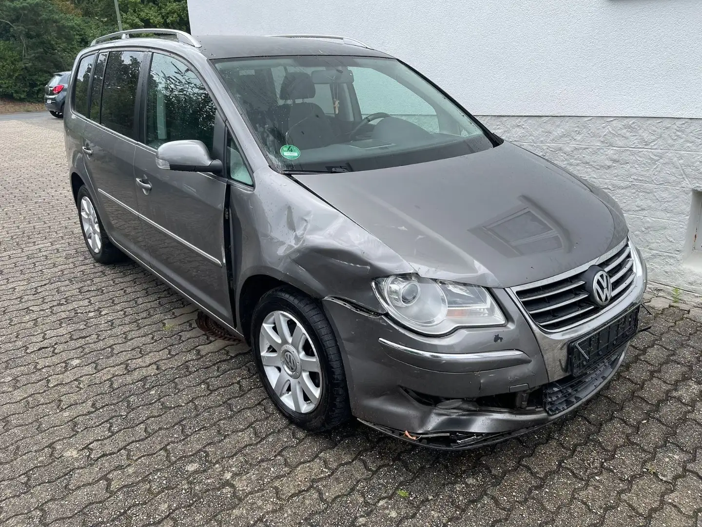 Volkswagen Touran 1.9 TDI Highline Klima Alu Gris - 1