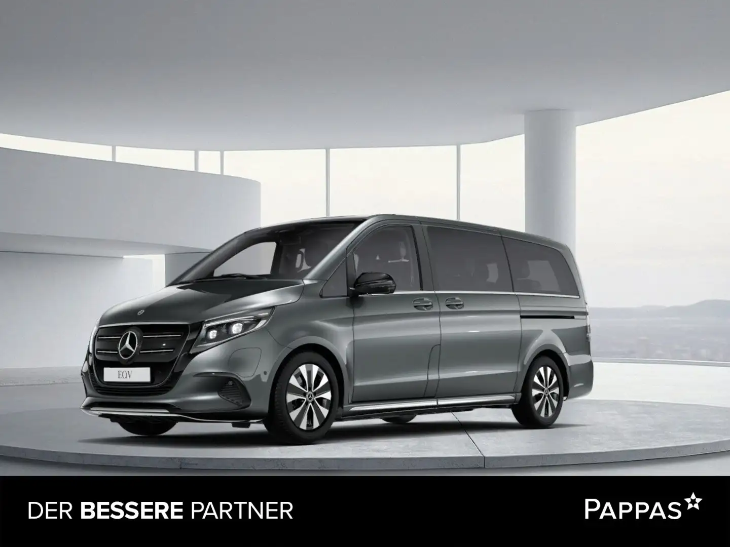 Mercedes-Benz EQV 300 AVANTGARDE Lang 8 Sitze Airm Distr Navi Grau - 1