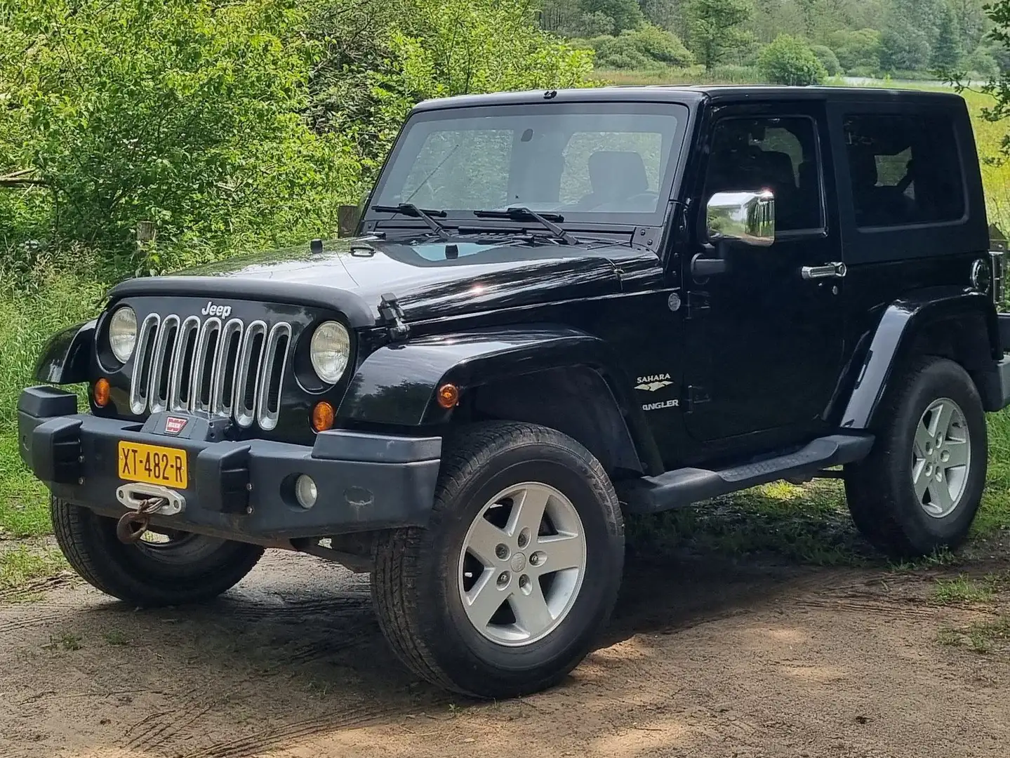 Jeep Wrangler Wrangler 3.8 Sahara Zwart - 1