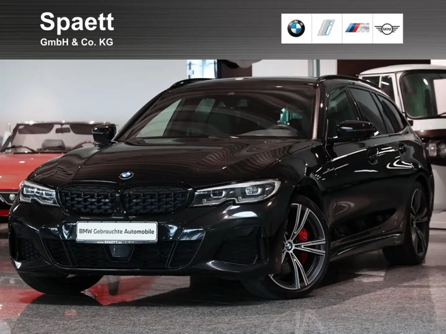 BMW 340 M340d xDrive Touring HK HiFi DAB LED WLAN Shz Schwarz - 1