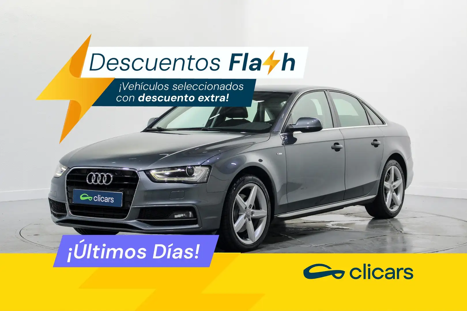 Audi A4 2.0TDI CD S line edition Multitronic 150 Gris - 1