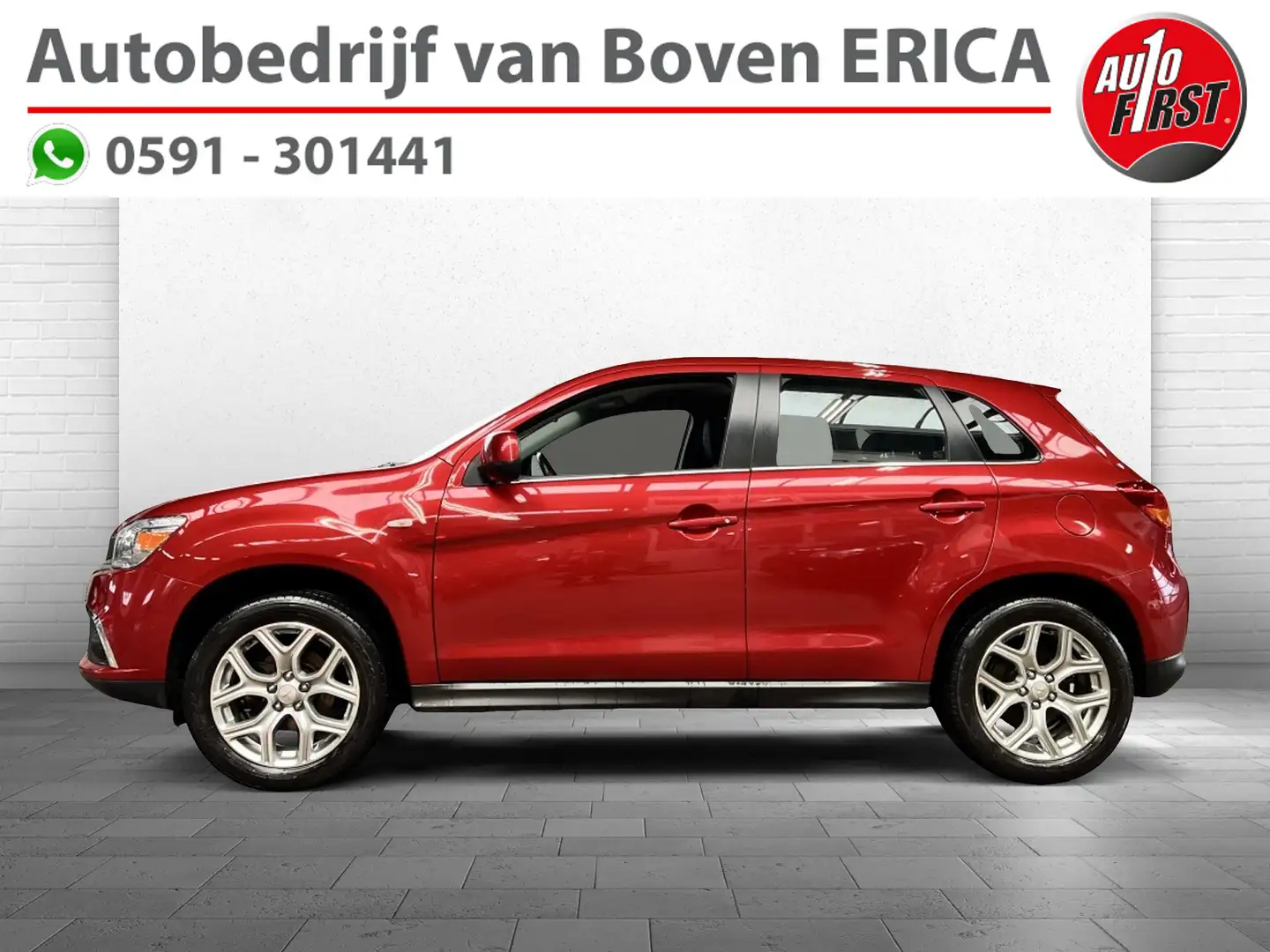 Mitsubishi ASX 1.6 Cleartec Sendai Limited Leer Stoelverw. Cruise Rood - 1