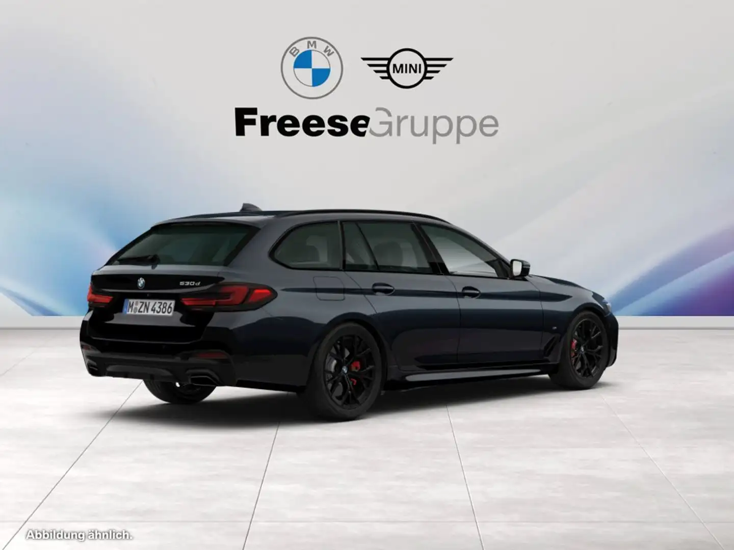 BMW 530 d Touring Laser HEAD-UP RFK HIFI SPORTSITZE Schwarz - 2