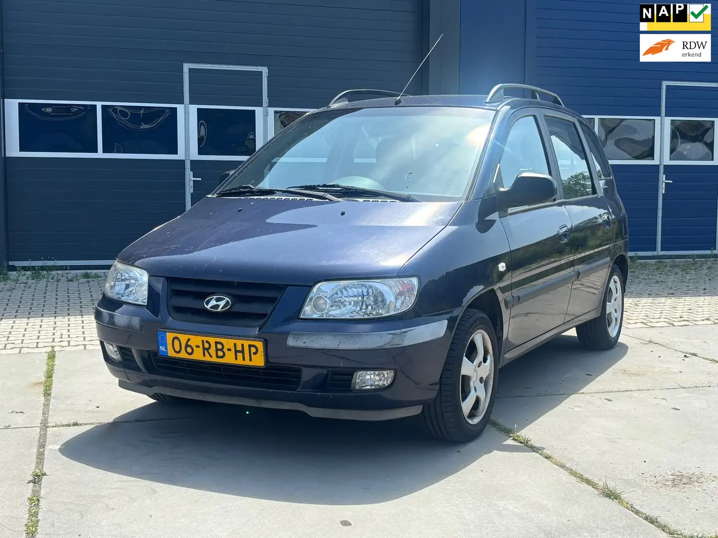Hyundai Matrix 1.6i Active | "117.000" KM N.A.P. | Albastru - 1