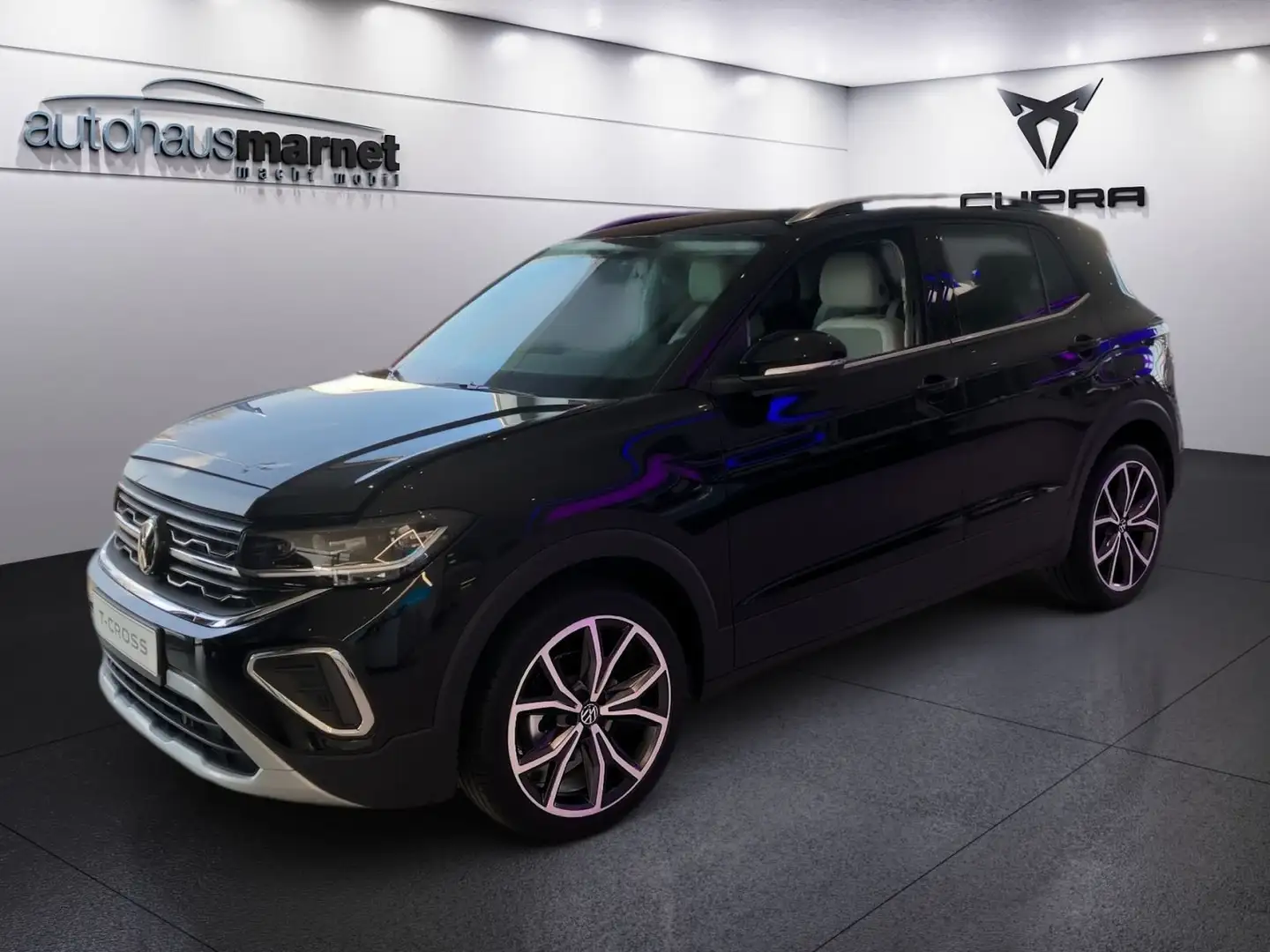 Volkswagen T-Cross Style 1.0 l TSI OPF 85 kW (115 PS) 7-Gan Schwarz - 2