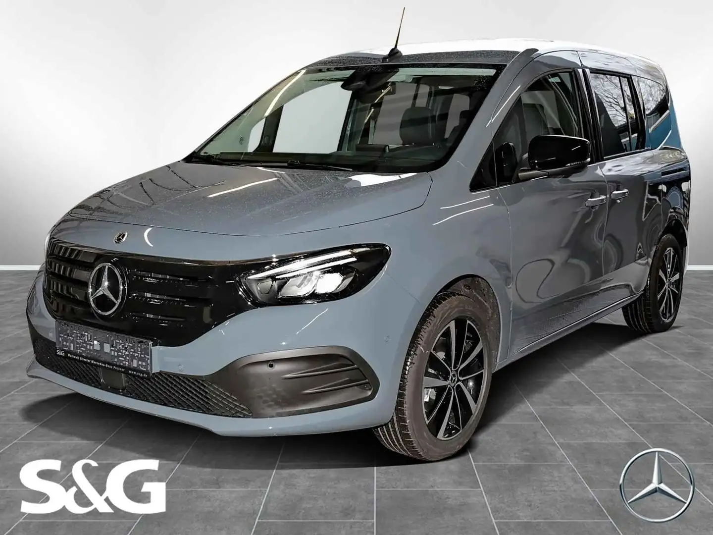 Mercedes-Benz EQT 200 PREMIUM MBUX+LED+22KW+RüKam+Sitzheizung Gris - 1
