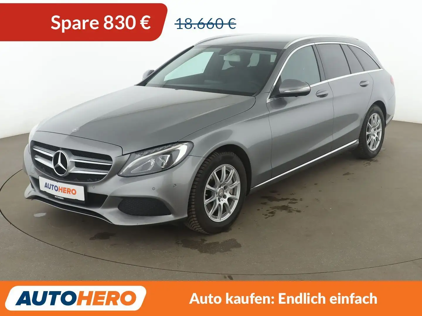 Mercedes-Benz C 250 C 250 d T BlueTEC Avantgarde *LIM*PDC*SHZ*ALU* Grau - 1