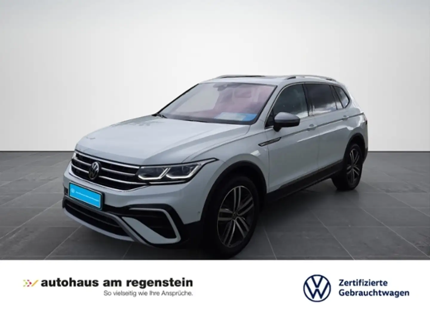 Volkswagen Tiguan Allspace 2.0 TDI El. 4M Matrix/Pano/Kamera/HUD Bianco - 1