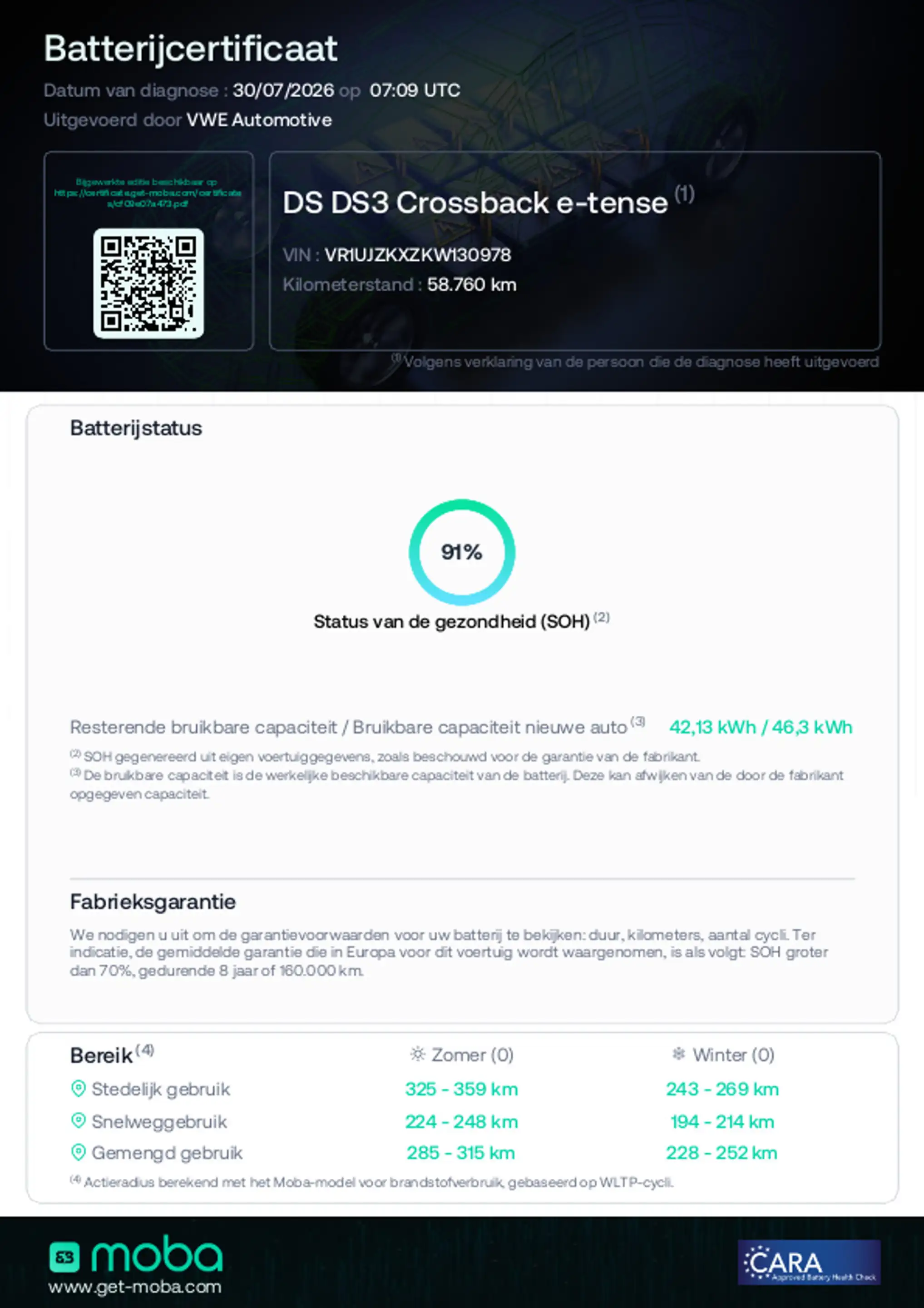 DS Automobiles DS 3 Crossback E-Tense So Chic 50 kWh -SOH 91%-LED-STOELVERWARMIN — photo 35