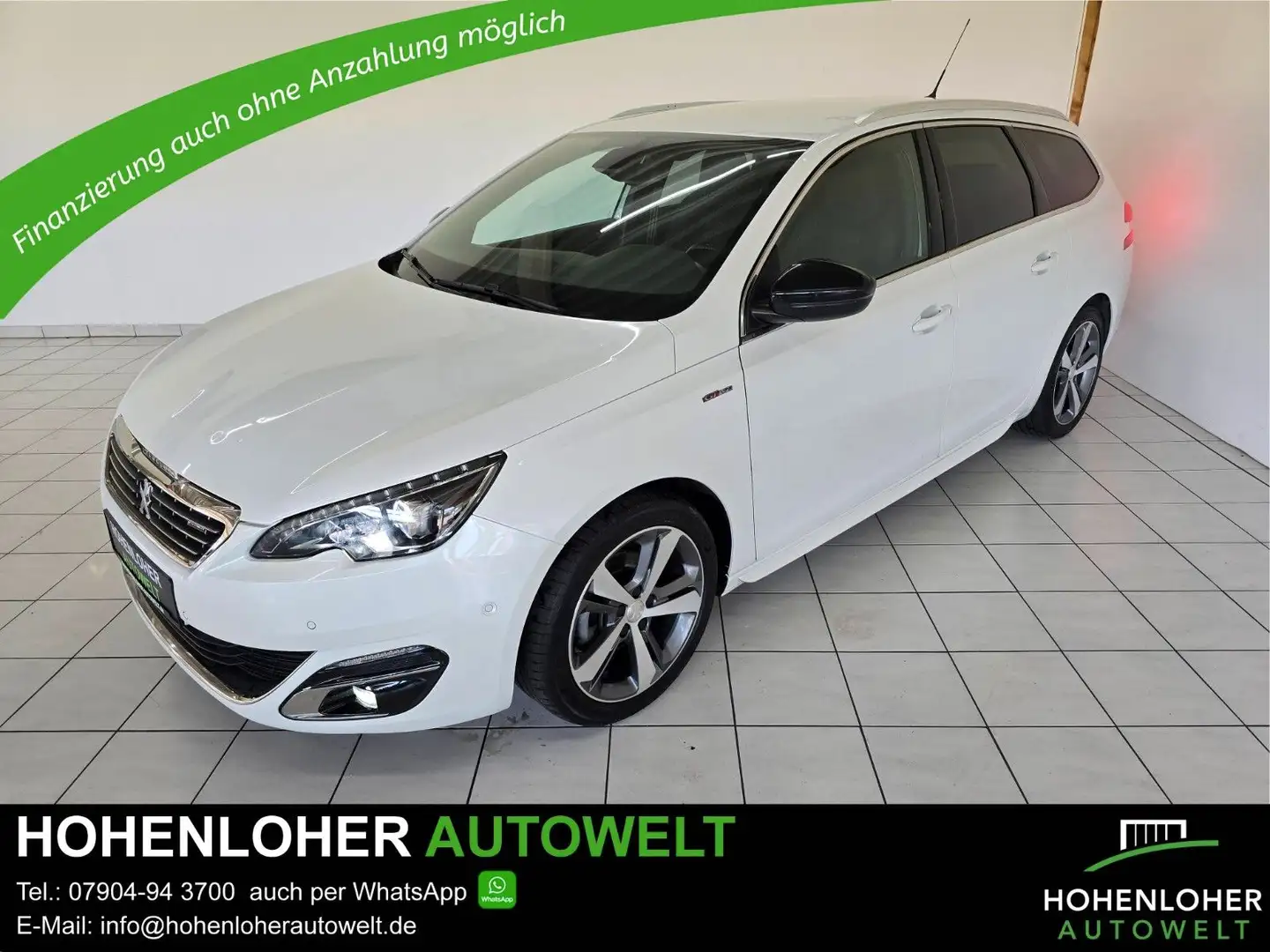 Peugeot 308 SW GT Line Edition *AHK*LED*HAGELSCHADEN* Alb - 1