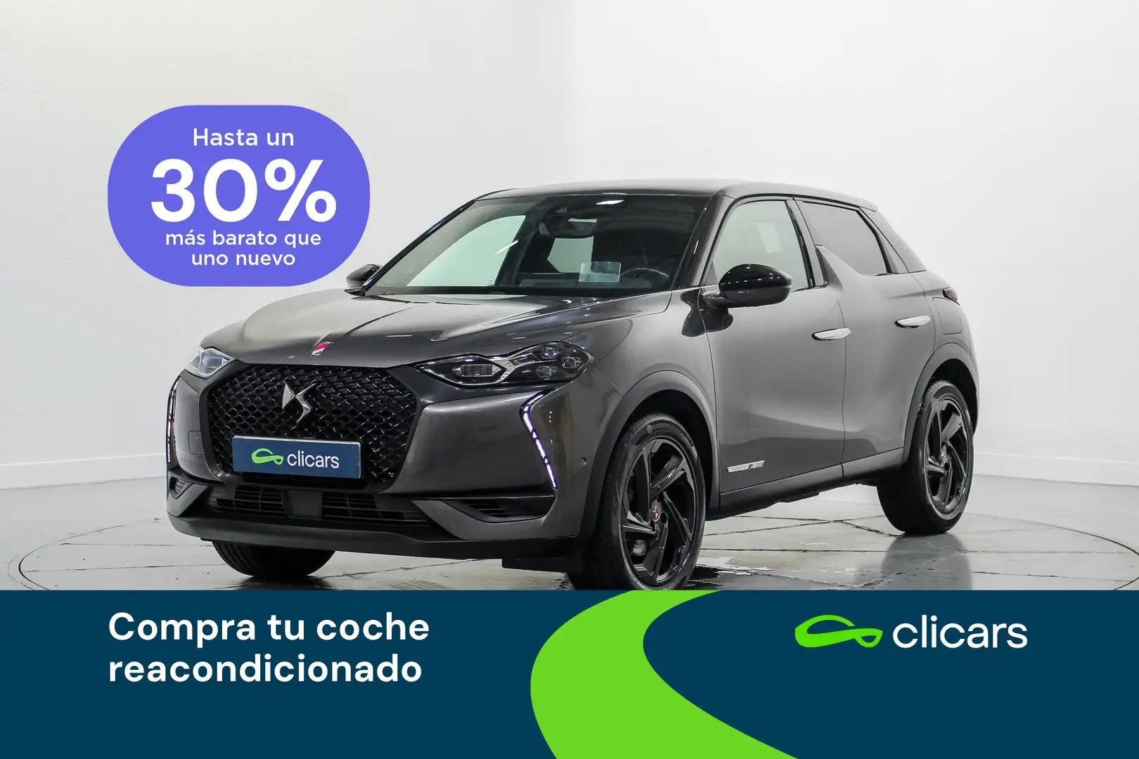 DS Automobiles DS 3 Crossback Puretech Performance Line 130 EAT8 Gris - 1