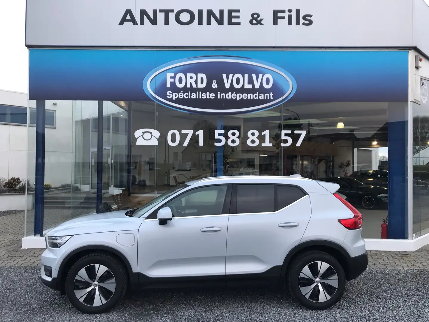 Volvo XC40 1.5 T5 PHEV Inscription GARANTIE 5ANS Gris - 1