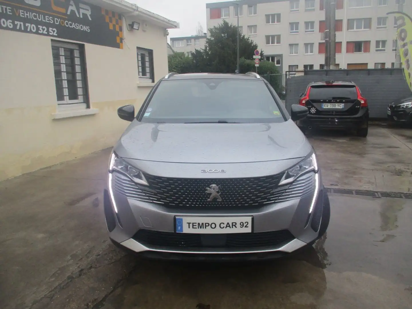 Peugeot 3008 Hybrid 225 e-EAT8 GT Gris - 2