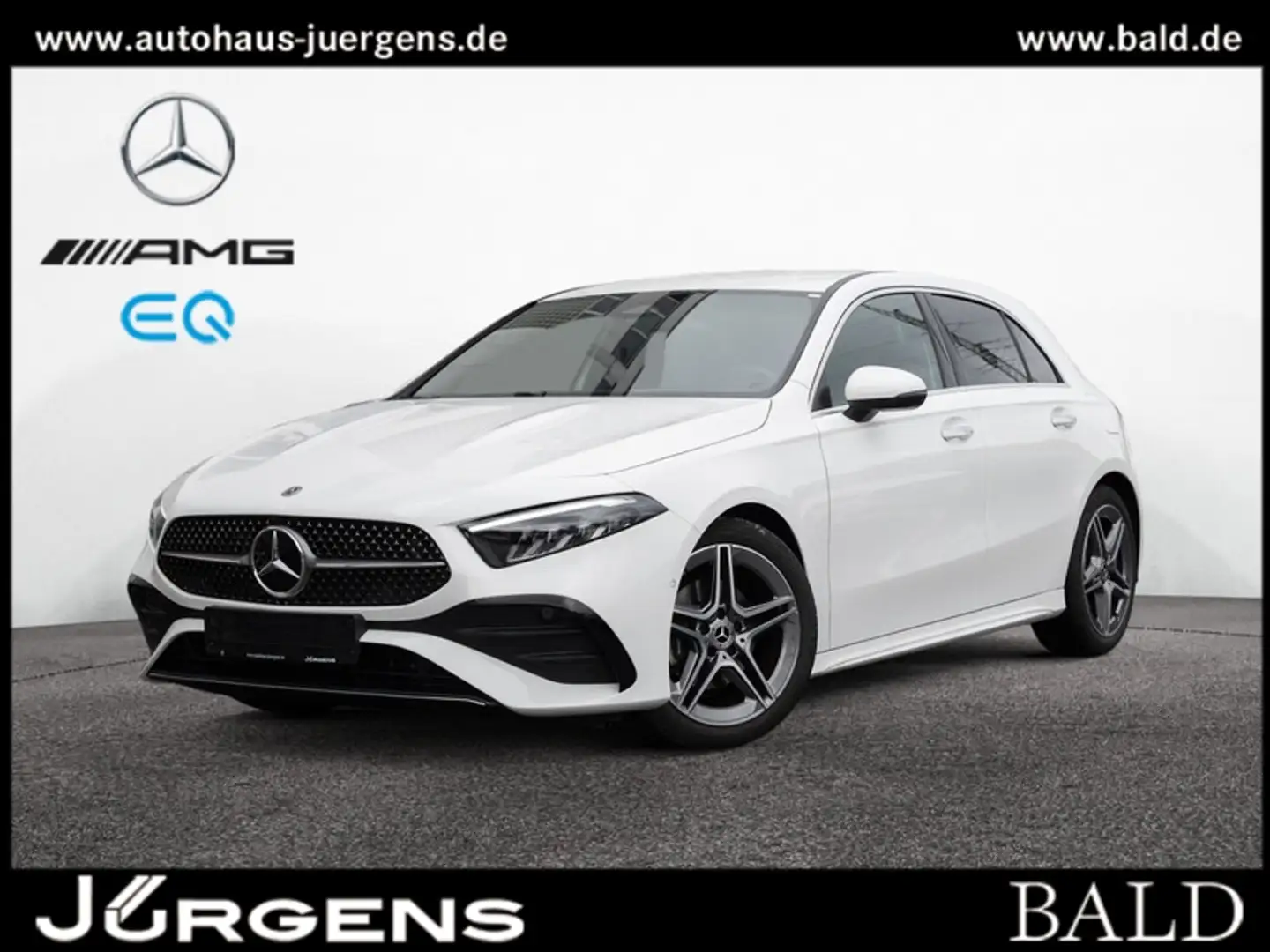 Mercedes-Benz A 200 AMG-Sport/LED/Cam/Totw/Sound/Ambi/Winter Weiß - 1