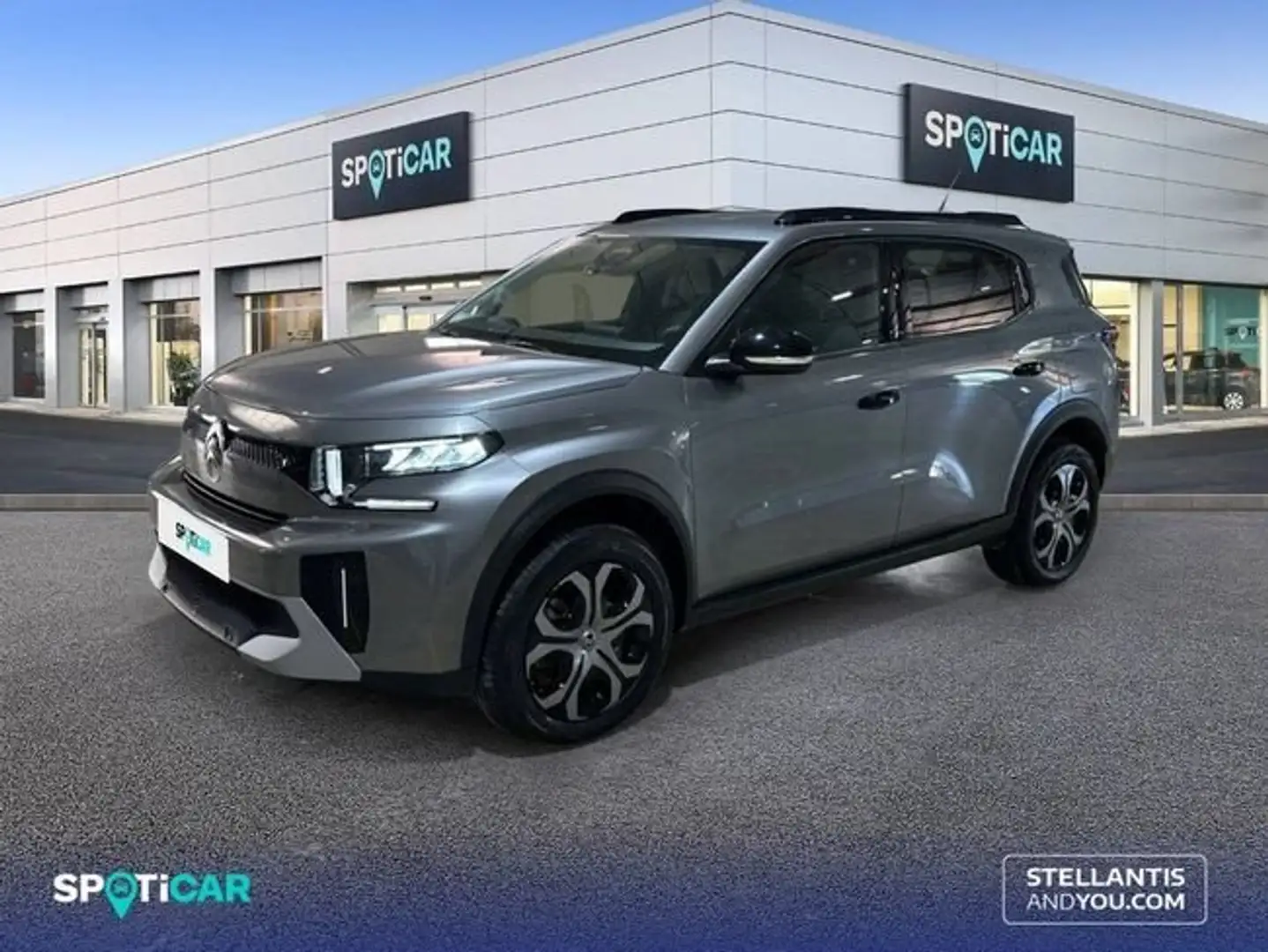 Citroen C3 Aircross Hybrid 145 ë-DCS6 Plus Gris - 1
