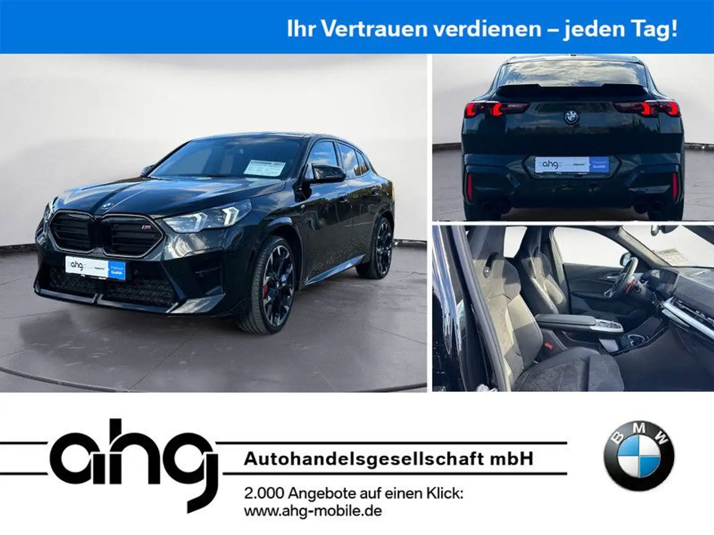 BMW X2 M35i xDrive M Sportpaket Pro Navi M Sportsitz Schwarz - 1