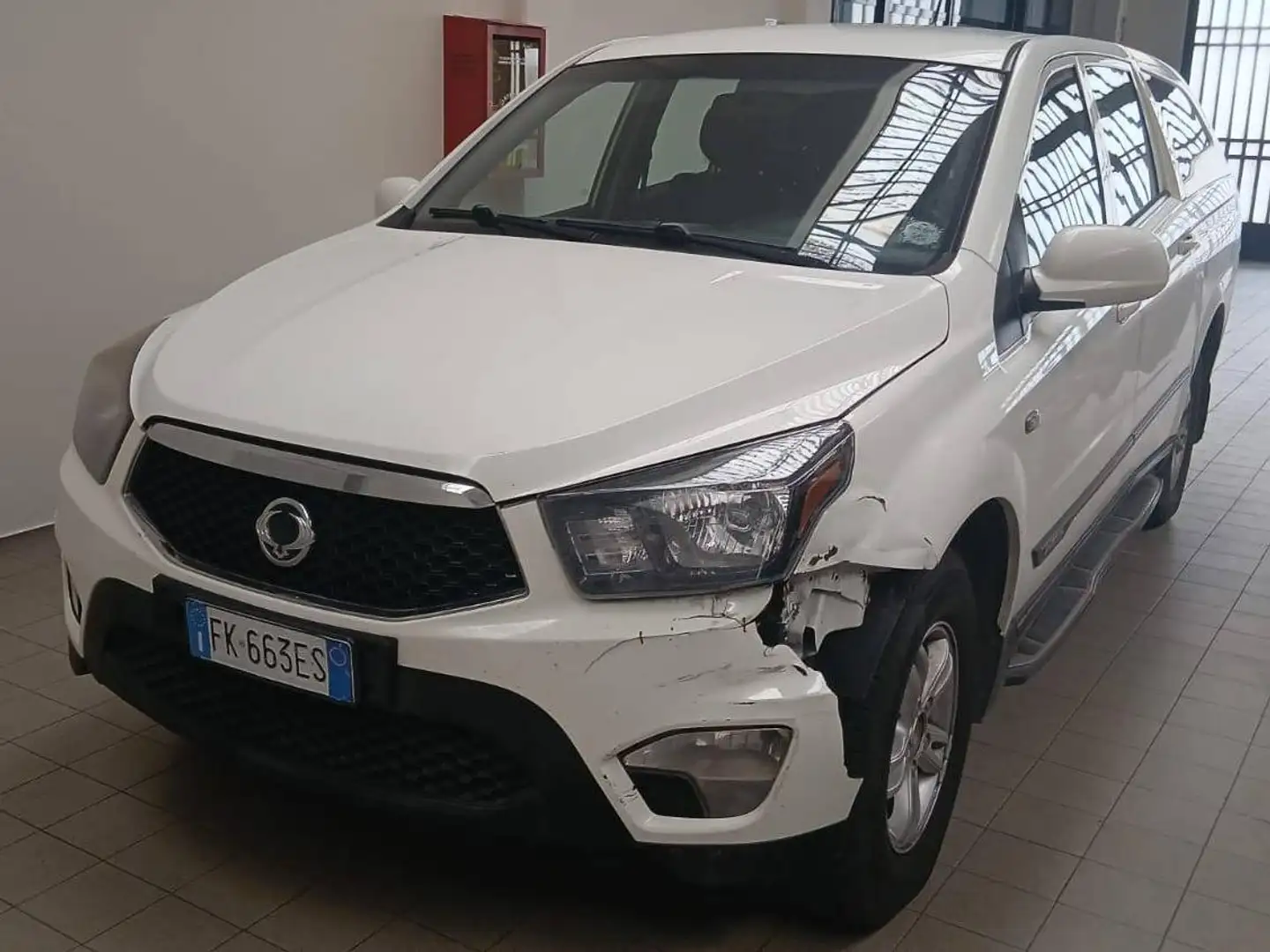 SsangYong Actyon Actyon Sports 2012 Sports 2.0 e-xdi 4wd Weiß - 1