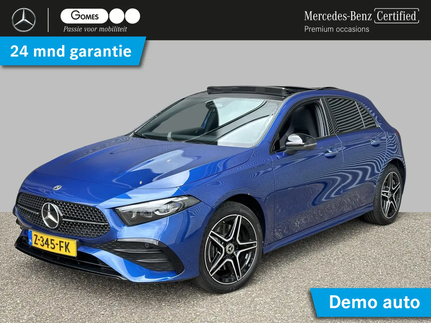 Mercedes-Benz A 250 e AMG Line | Nightpakket | Panoramadak | Achteruit Blu/Azzurro - 1