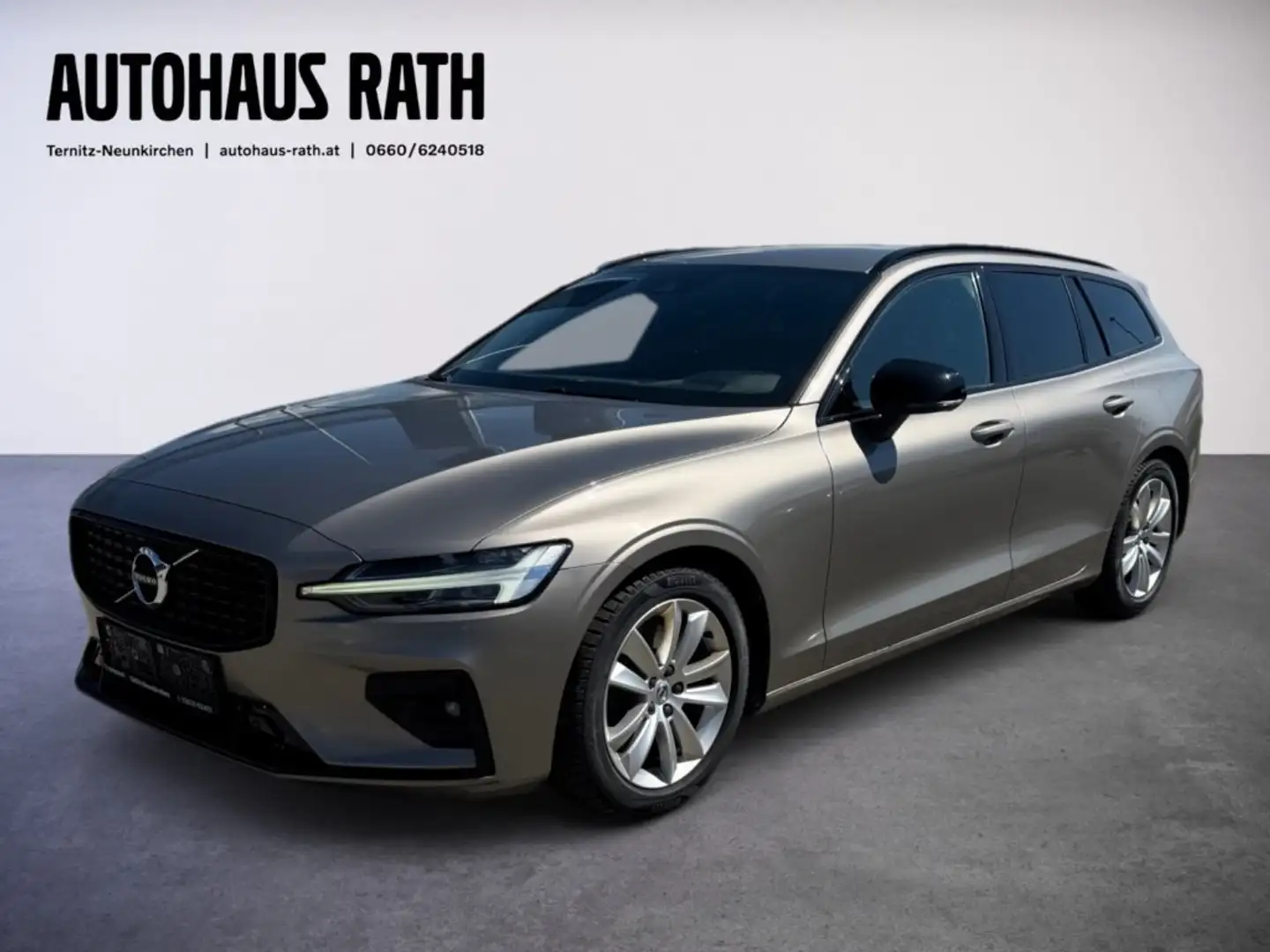 Volvo V60 B4 (D) Geartronic R-Design Grau - 1