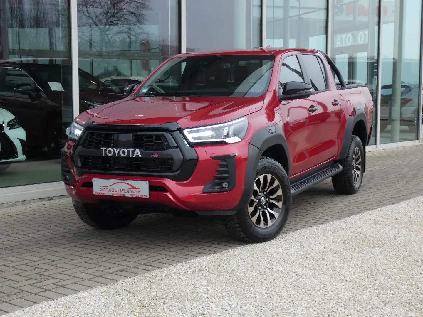Toyota Hilux 2.8L Autom. GR SPORT *48264+BTW* FULL OPTION Rouge - 2