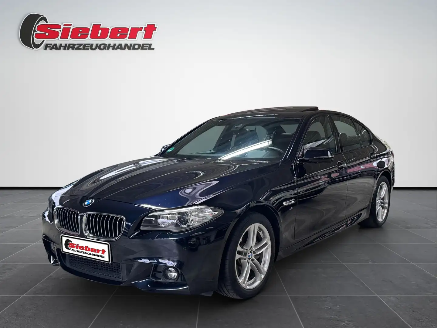 BMW 530 530d AUTOM/SD/SPUR-H/KAMERA/SHZ/LEDER/TEMP/*TOP* Schwarz - 2