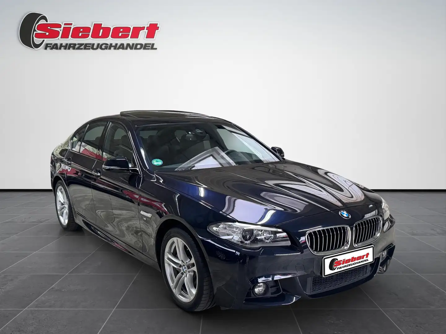 BMW 530 530d AUTOM/SD/SPUR-H/KAMERA/SHZ/LEDER/TEMP/*TOP* Schwarz - 1