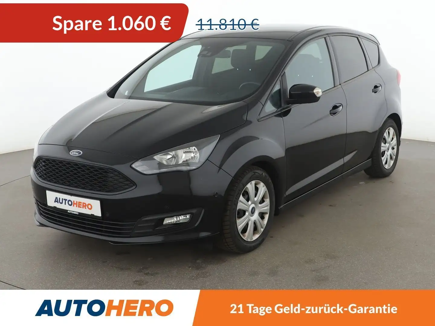 Ford C-Max 1.0 EcoBoost Sport *TEMPO*PDC*PLA*NAVI* Чёрный - 1