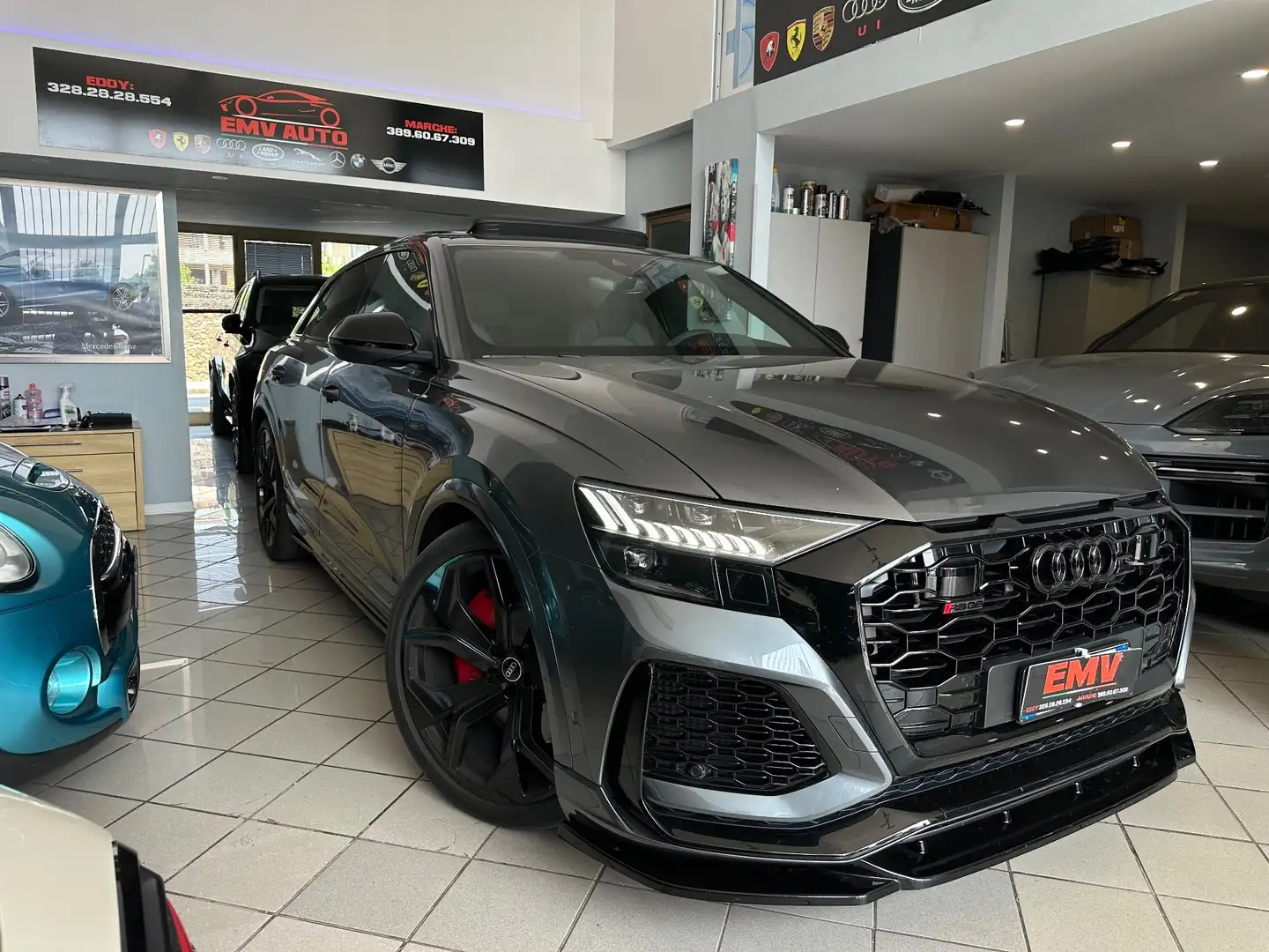 Audi RS Q8 Audi RSQ8 TFSI V8 quattro Tiptronic 441 cv Gris - 1