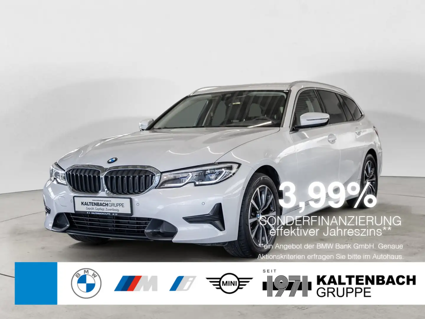 BMW 320 d Touring Sport Line LASER LED W-LAN NAVI Blanco - 1