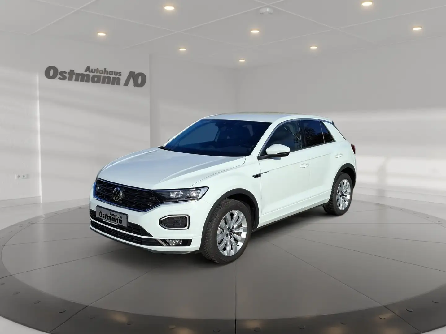 Volkswagen T-Roc 1.5 TSI Sport R-Line RFK CarPlay Beats ACC Weiß - 1