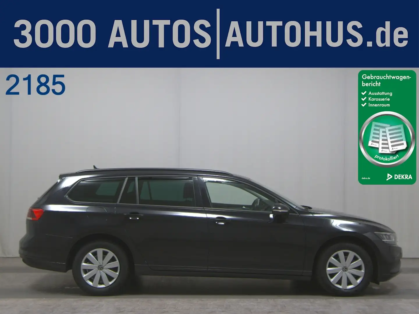 Volkswagen Passat Var. 2.0 TDI Navi LED RFK ACC Shz Schwarz - 1