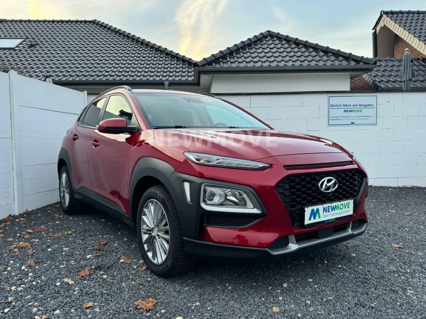 Hyundai KONA YES! SHZ LHZ Carplay Navi Kamera PDC ALU Rouge - 1