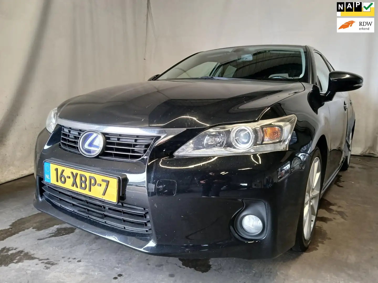 Lexus CT 200h Business Edition - Airco - Linker Zijschade Negru - 1