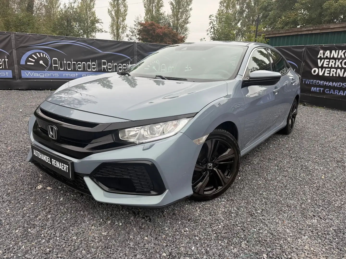 Honda Civic Civic 1.0 i-VTEC Turbo Elegance, Ac + 12m Garantie Gris - 1