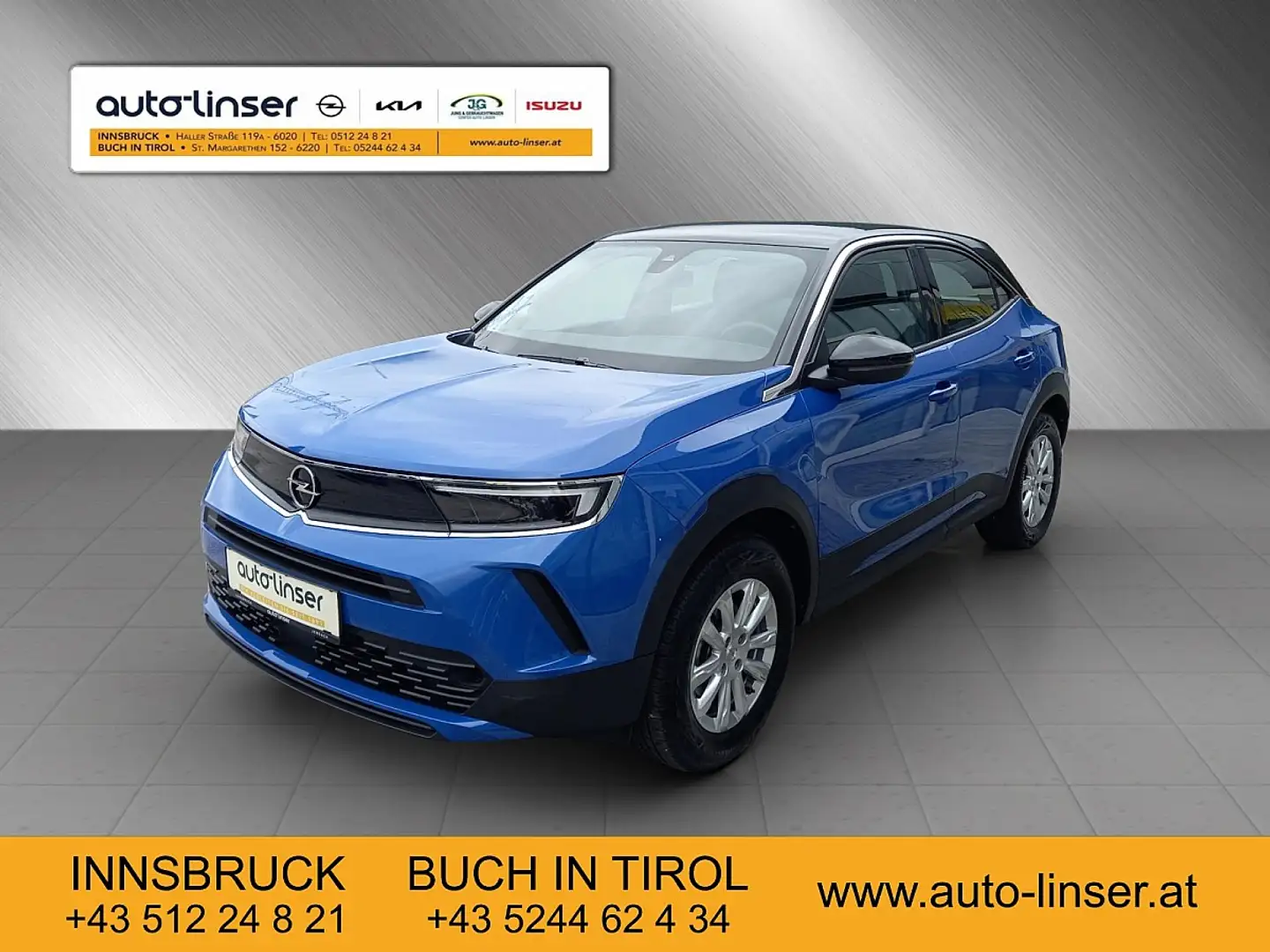 Opel Mokka 1,2 Direct Injection Turbo Edition Blau - 1